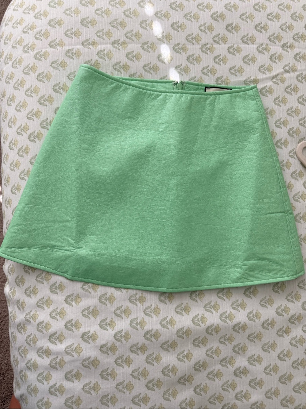 Tuckernuck Mint Green A-Line Mini Skirt